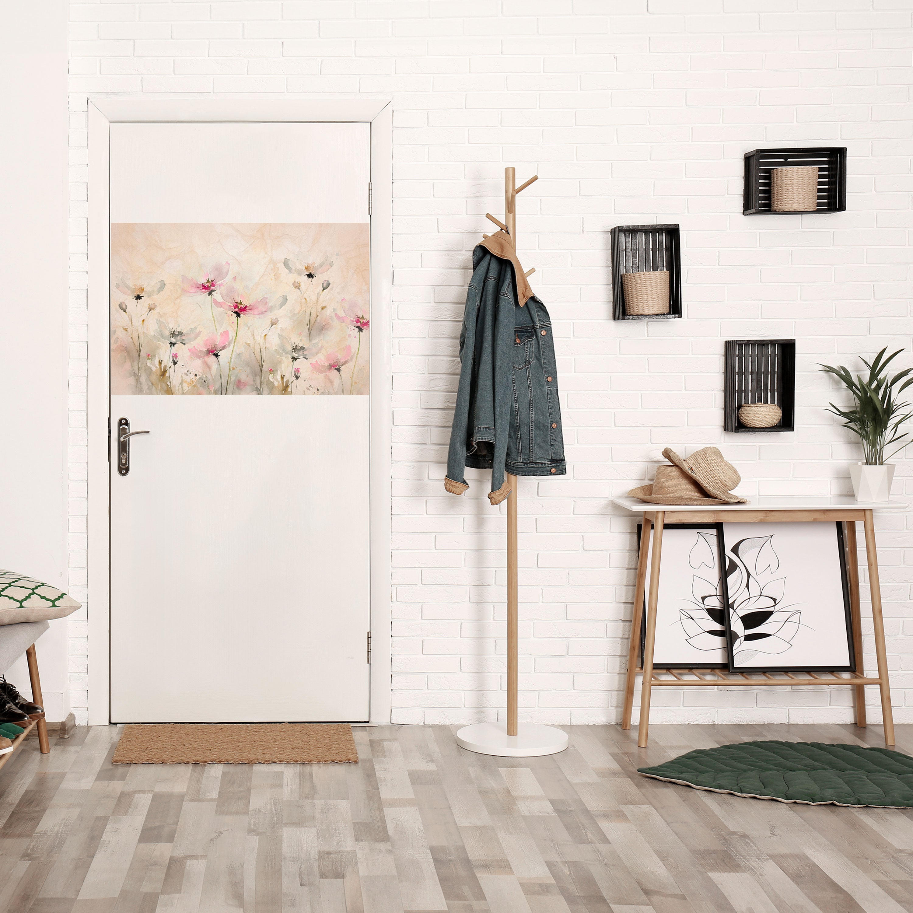 Affiche horizontale autocollante PAINTED LIGHTNESS