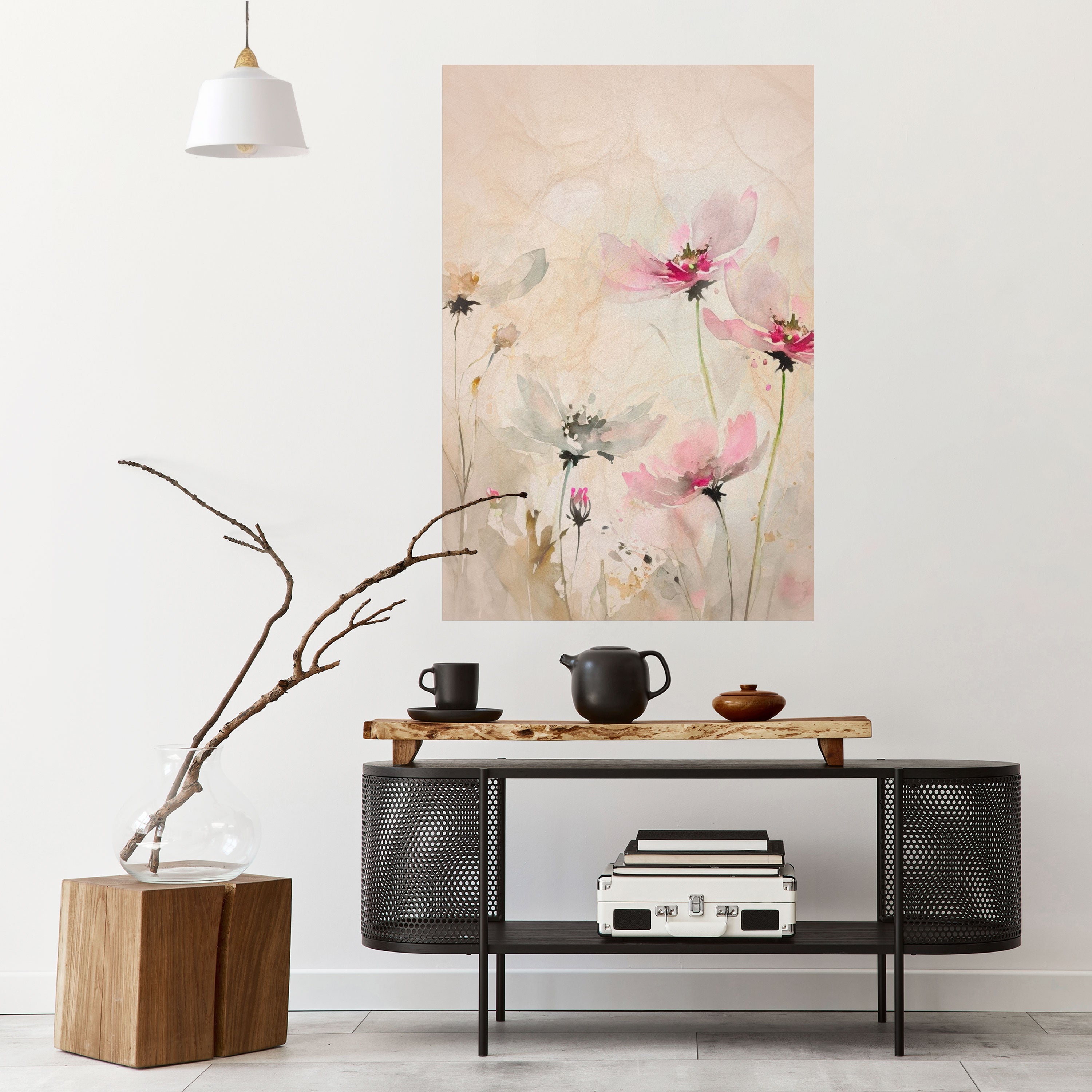 Affiche verticale autocollante PAINTED LIGHTNESS