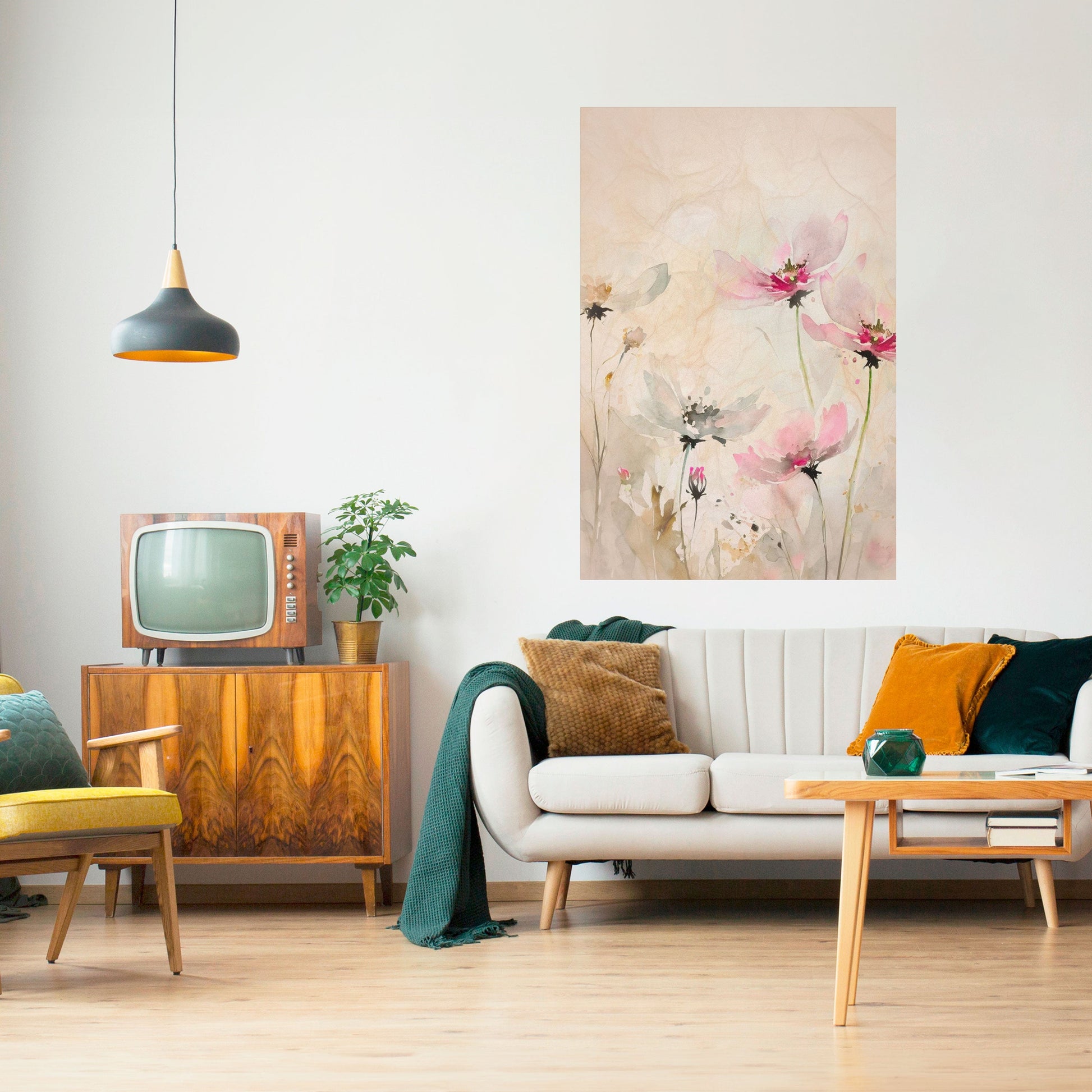 Affiche verticale autocollante PAINTED LIGHTNESS
