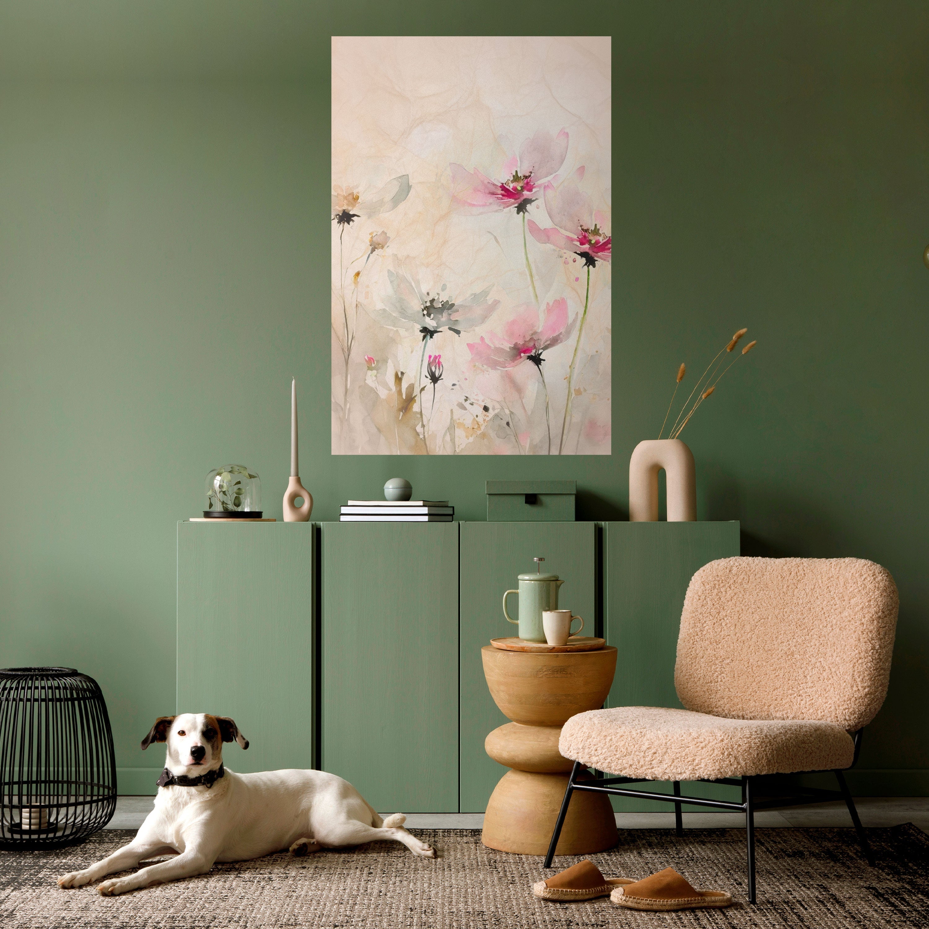 Affiche verticale autocollante PAINTED LIGHTNESS