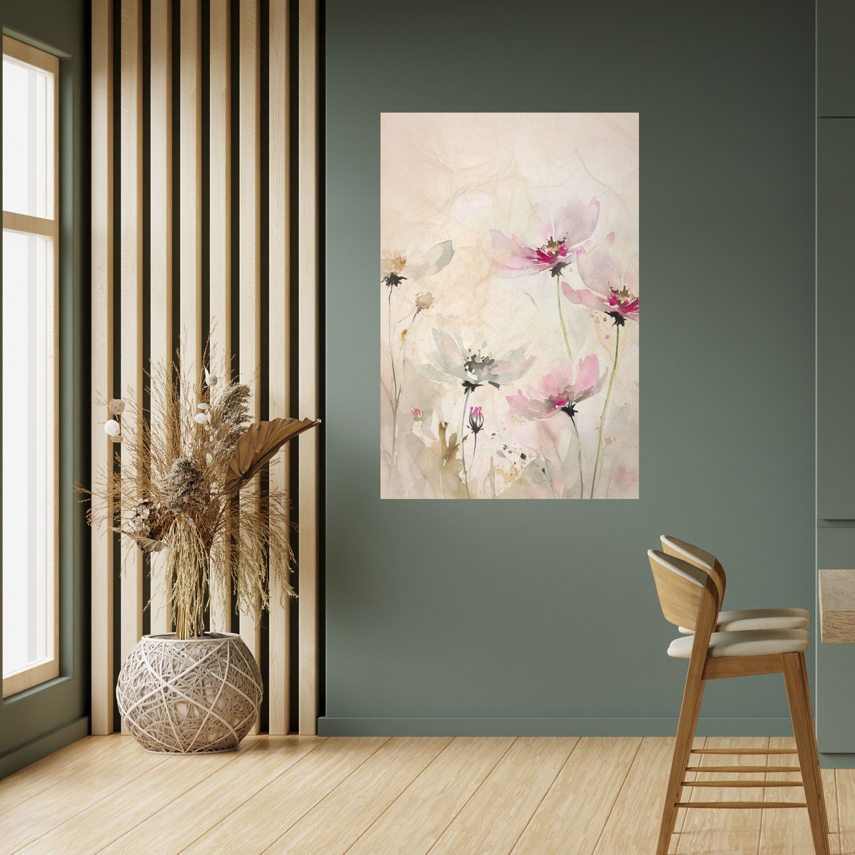 Affiche verticale autocollante PAINTED LIGHTNESS