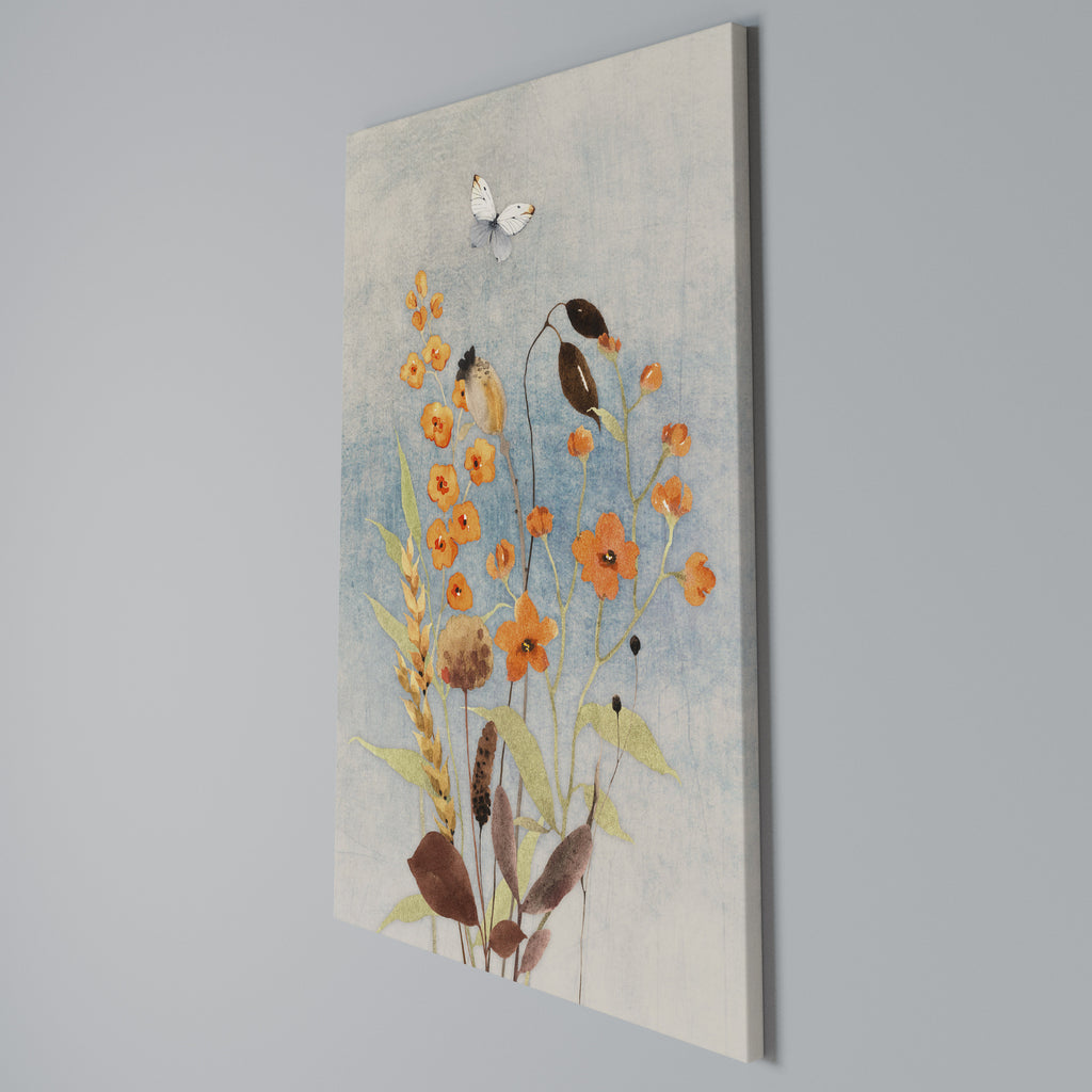 WHISPERS OF WILDFLOWERS Vertical Canvas Print