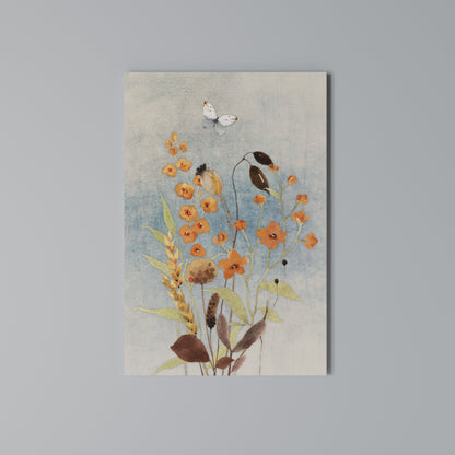 WHISPERS OF WILDFLOWERS Vertical Canvas Print