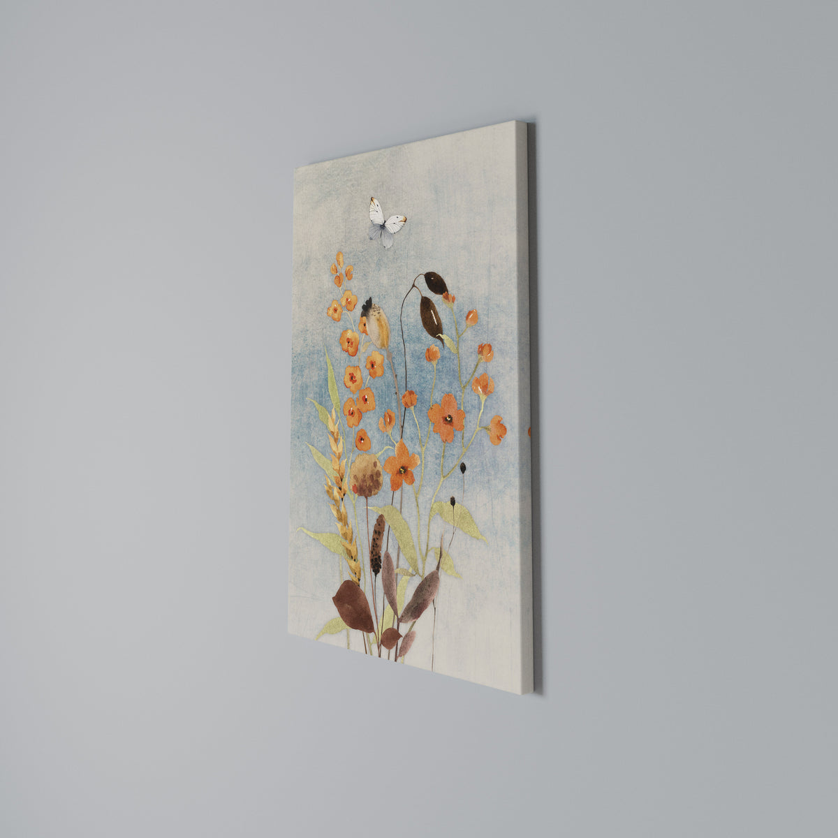 WHISPERS OF WILDFLOWERS Vertical Canvas Print