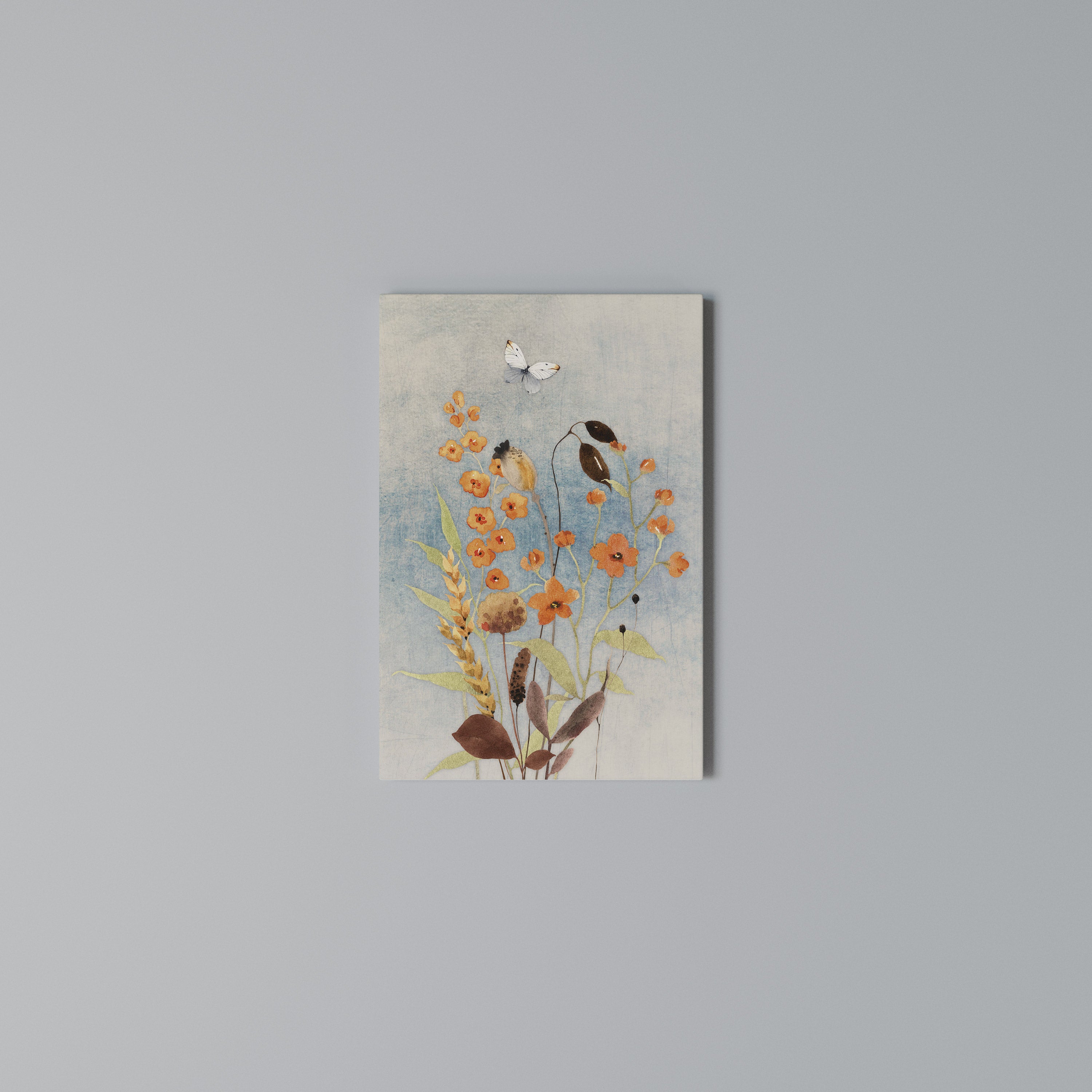 WHISPERS OF WILDFLOWERS Vertical Canvas Print