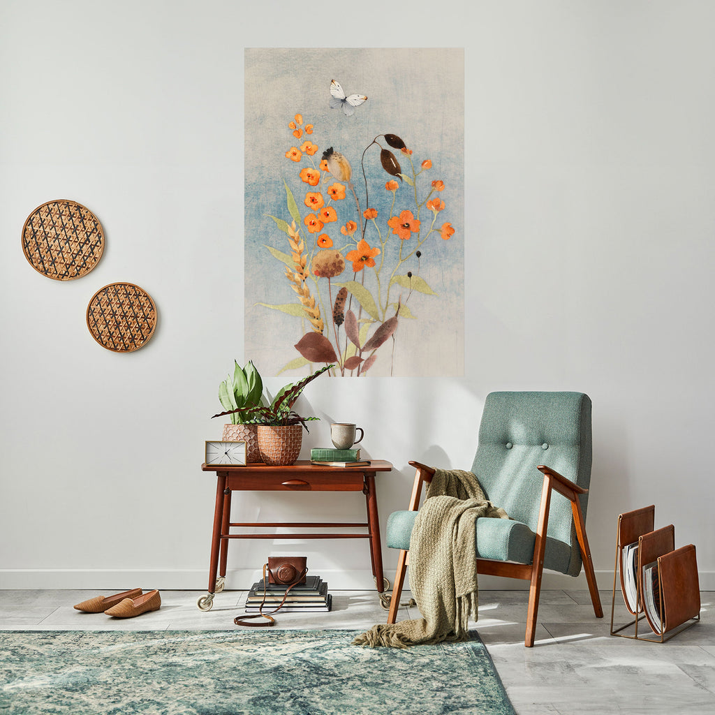 Affiche verticale autocollante « Whispers of Wildflowers »