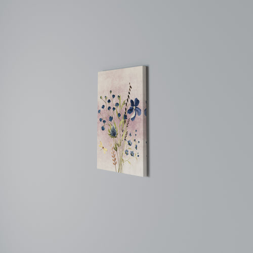 CORNFLOWER REVERIE Vertical Canvas Print