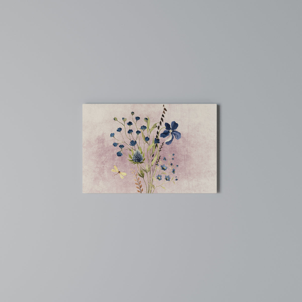 CORNFLOWER REVERIE Horizontal Canvas Print