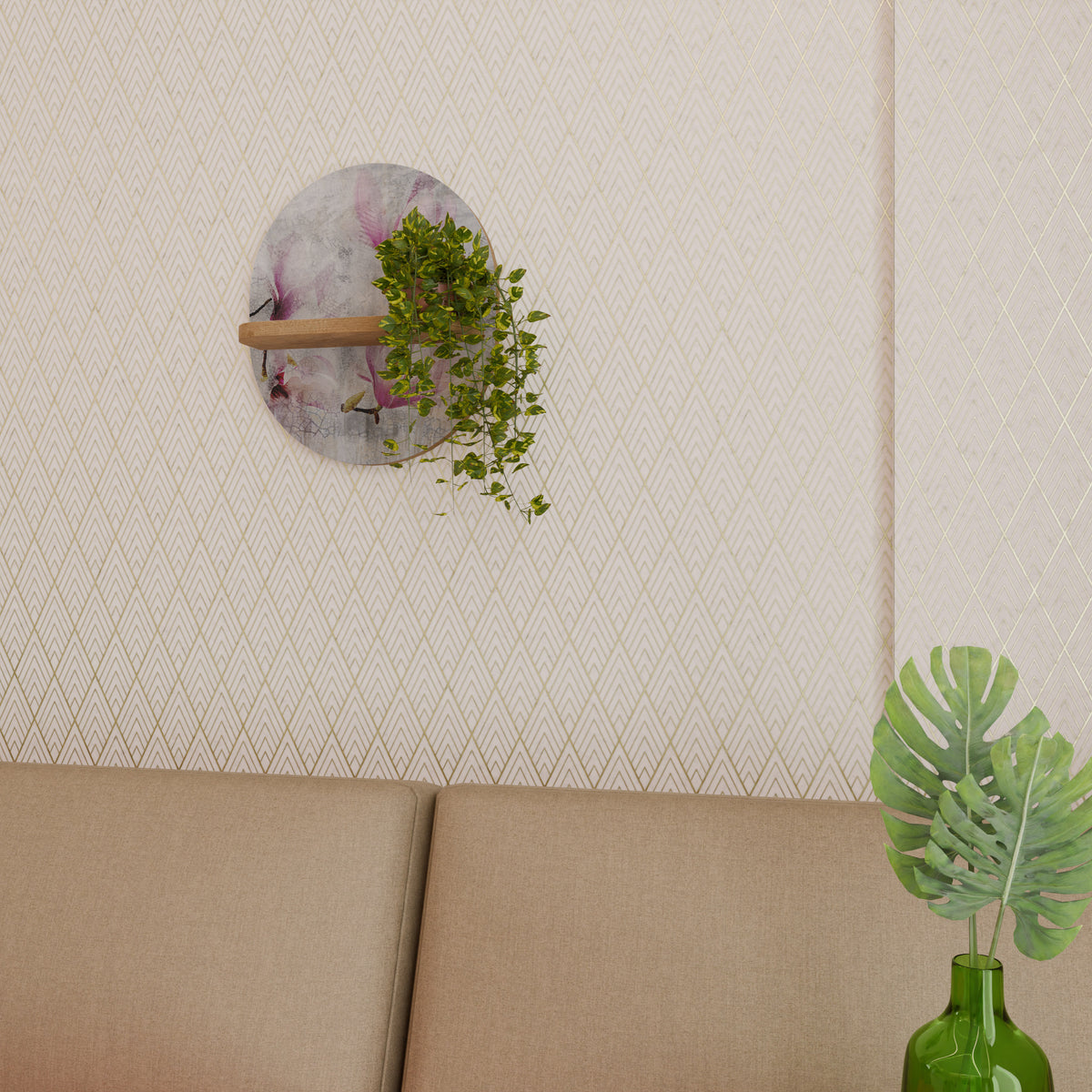 ASTONISHING MAGNOLIA Art Shelf