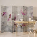 ASTONISHING MAGNOLIA 6-Panel Room Divider