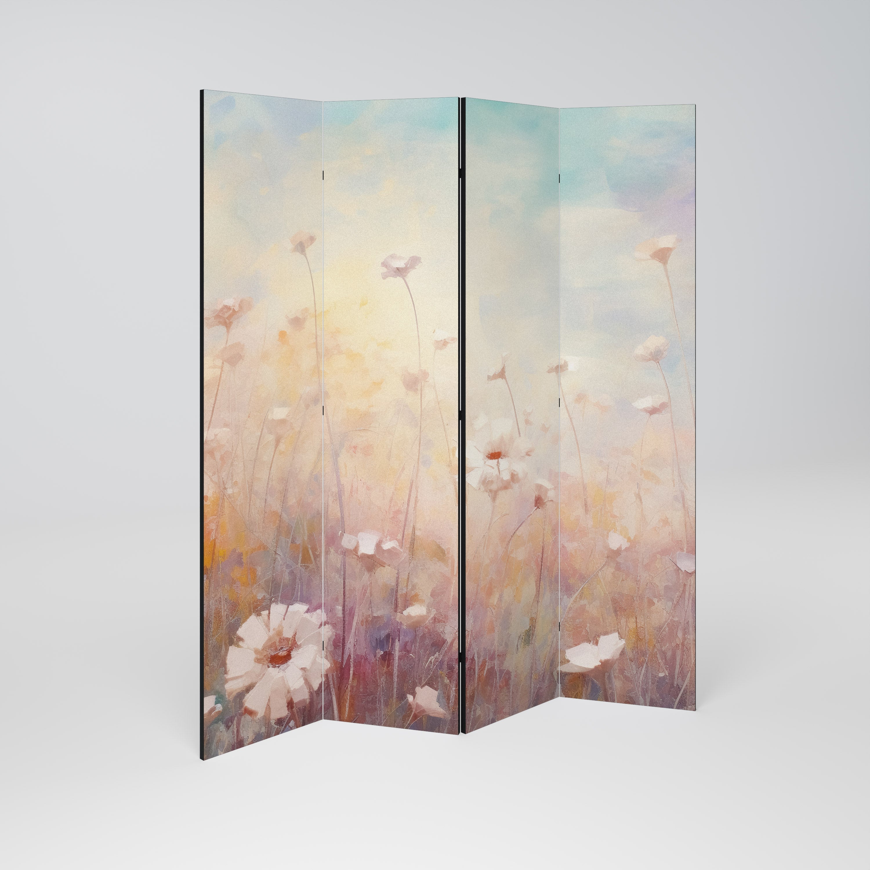 BREEZE OF COLORS Paravent décoratif à 4 panneaux