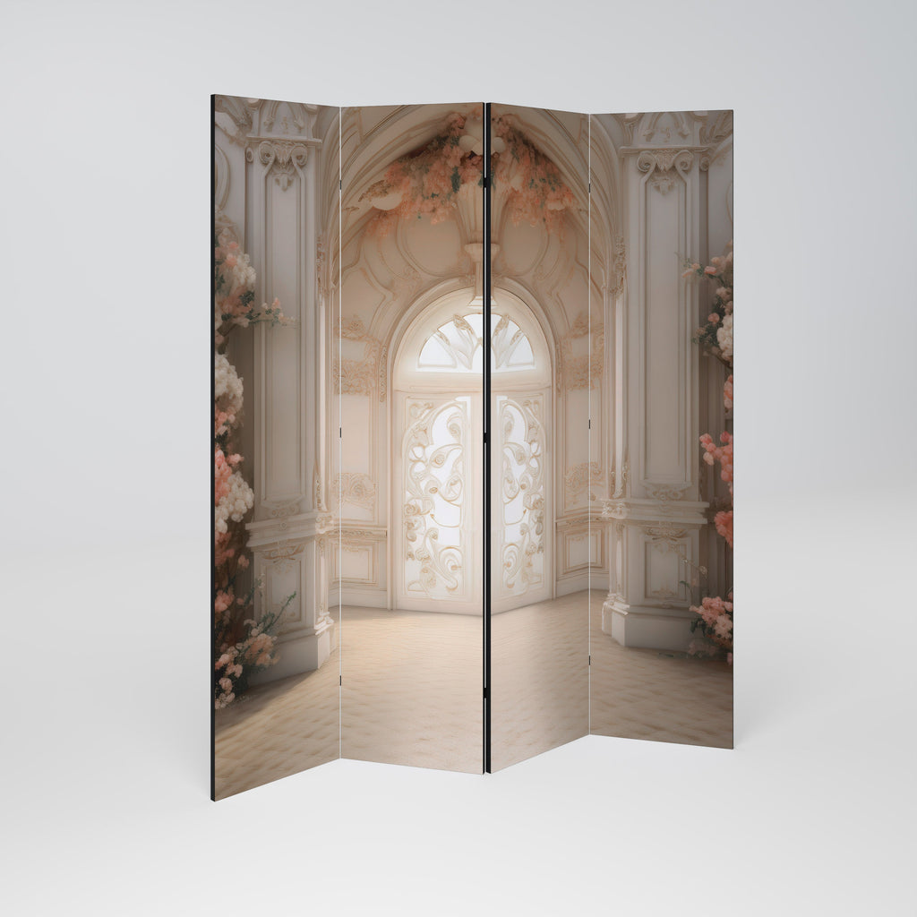 PORTES DE PAYSAGE DE RÊVE VIVID : séparateur de pièce décoratif à 4 panneaux