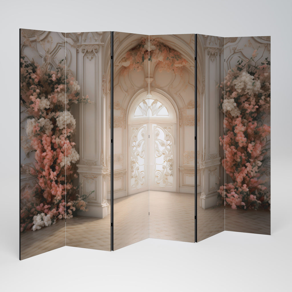 PORTES DE PAYSAGE DE RÊVE VIVID : séparateur de pièce décoratif à 6 panneaux