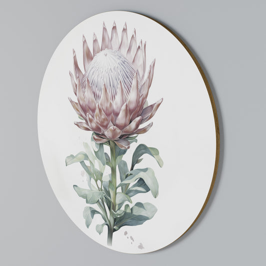 ROYAL PROTEA Round Wall Art