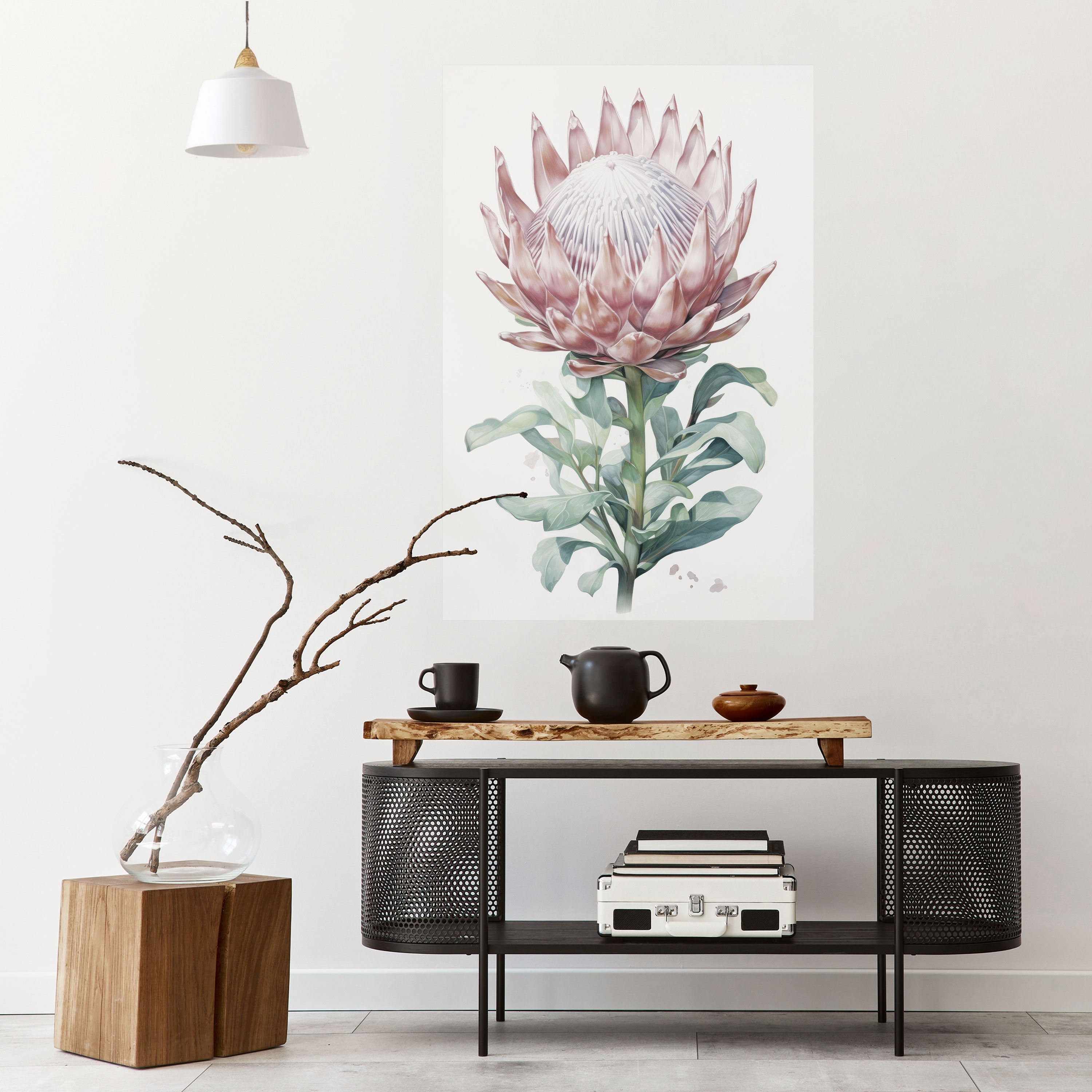 Affiche verticale autocollante ROYAL PROTEA