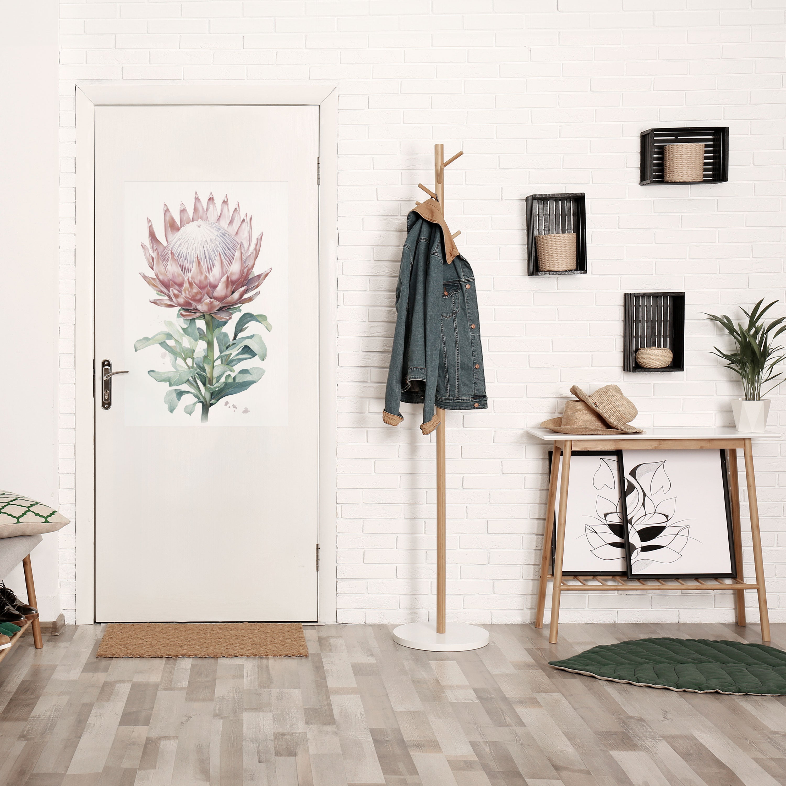 Affiche verticale autocollante ROYAL PROTEA