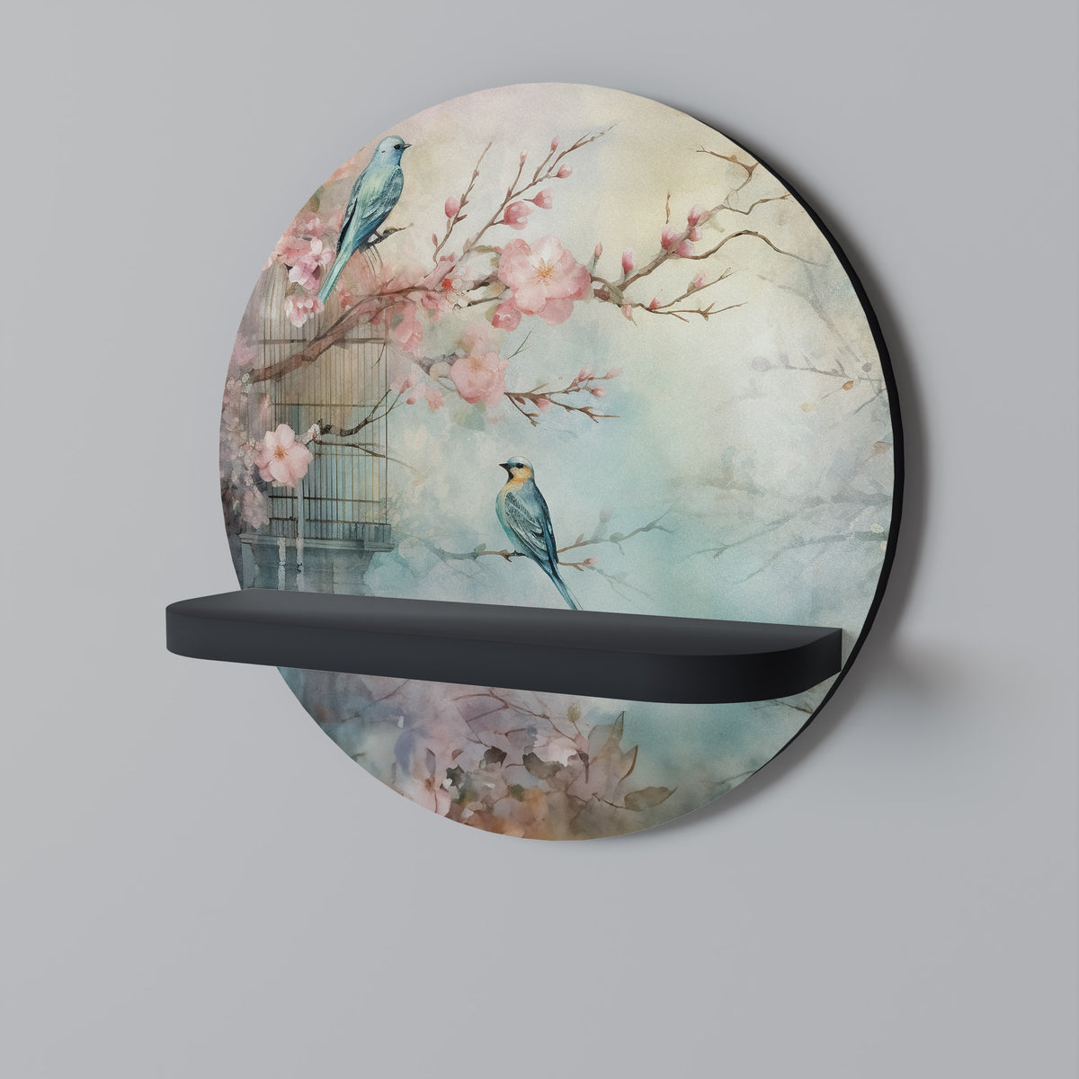 CHERRY BIRDSONG Art Shelf