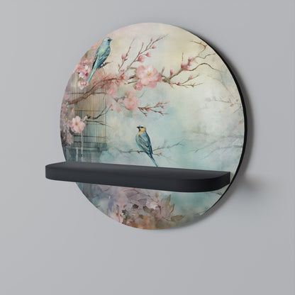 CHERRY BIRDSONG Art Shelf
