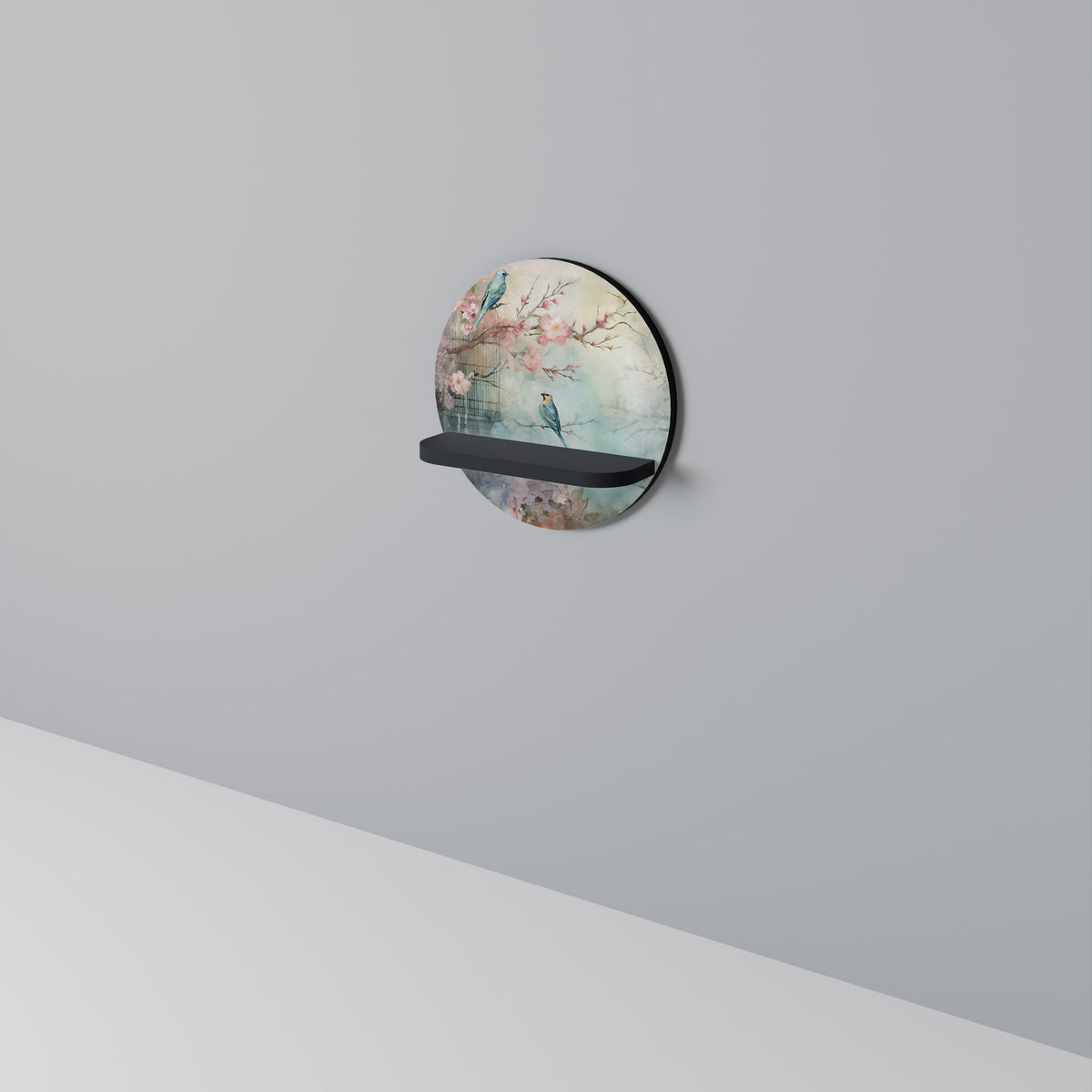 CHERRY BIRDSONG Art Shelf