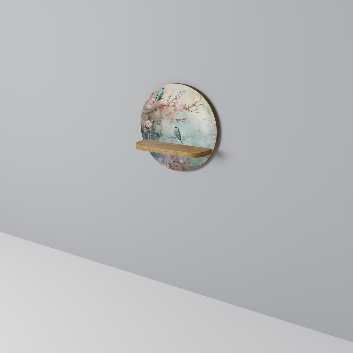 CHERRY BIRDSONG Art Shelf