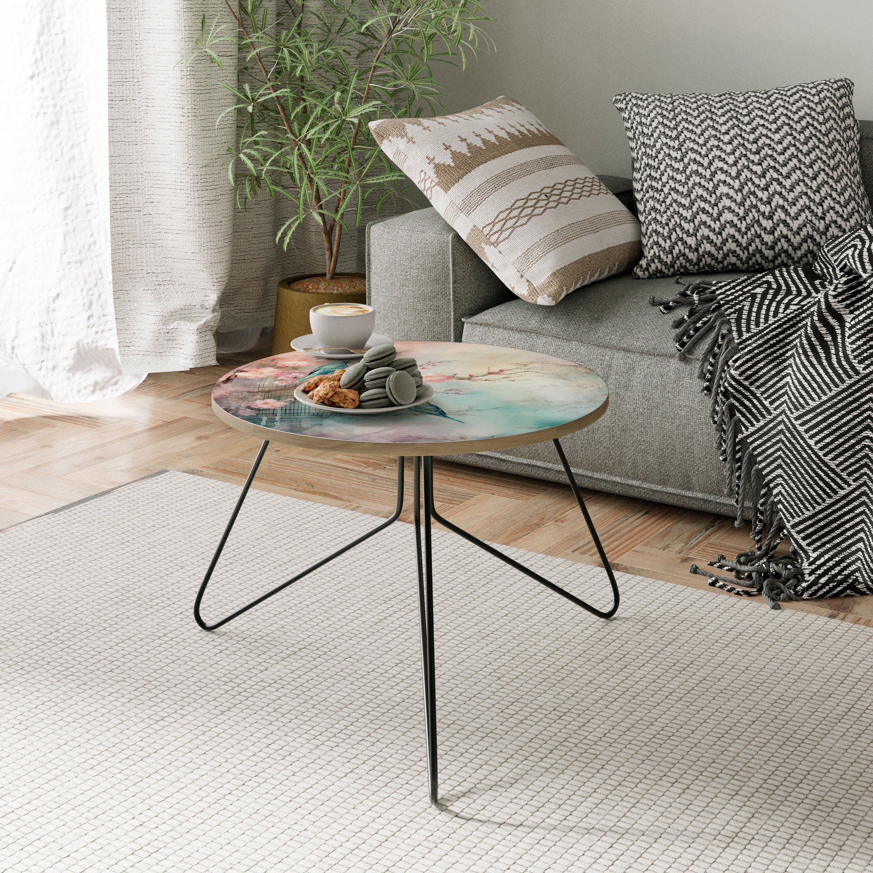 Table basse CHERRY BIRDSONG 60