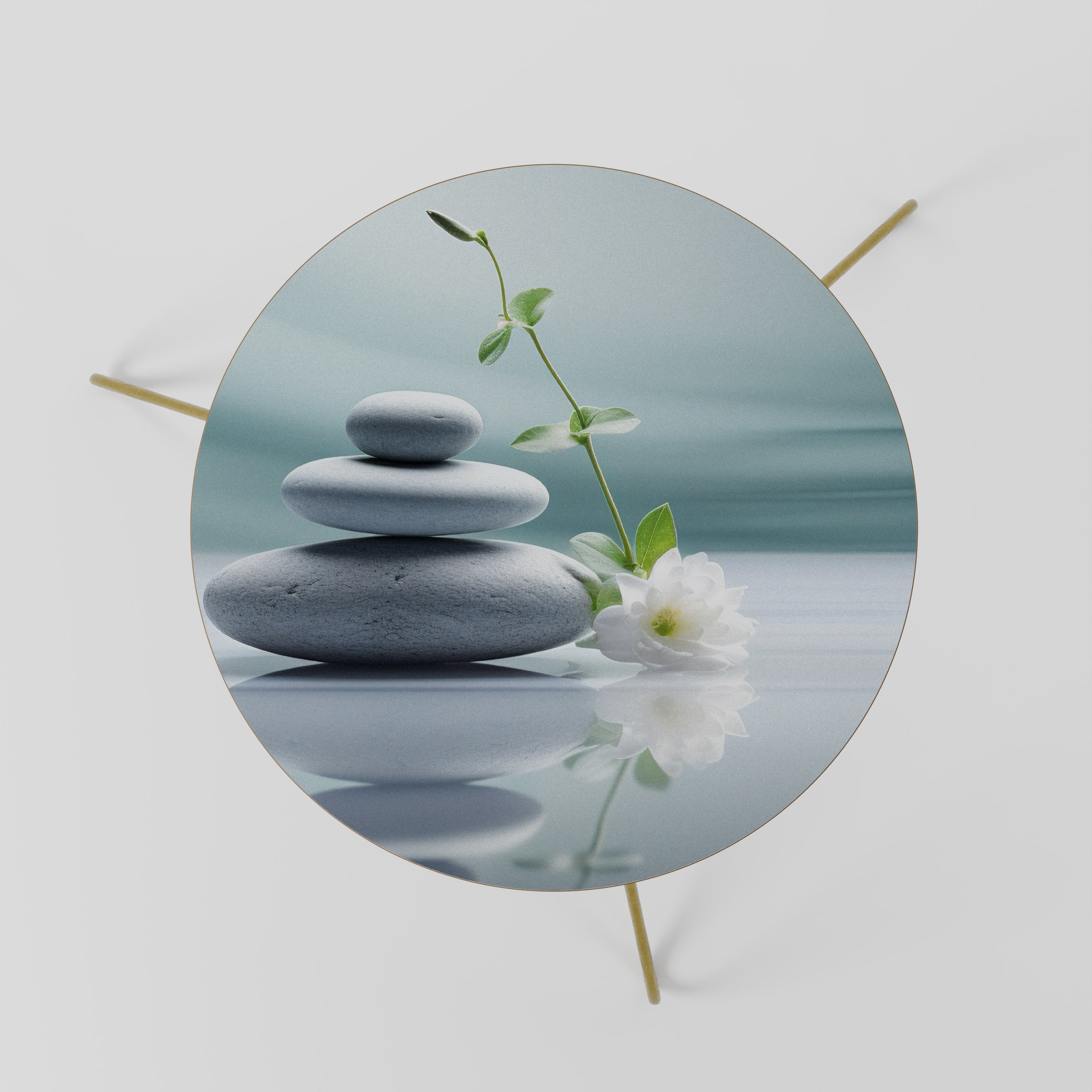 Table basse TRANQUIL STONE BALANCE 60