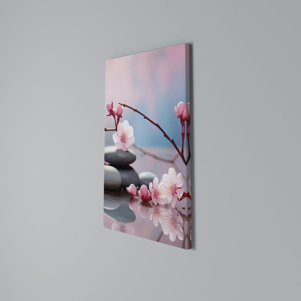 BALANCE OF NATURE Vertical Canvas Print