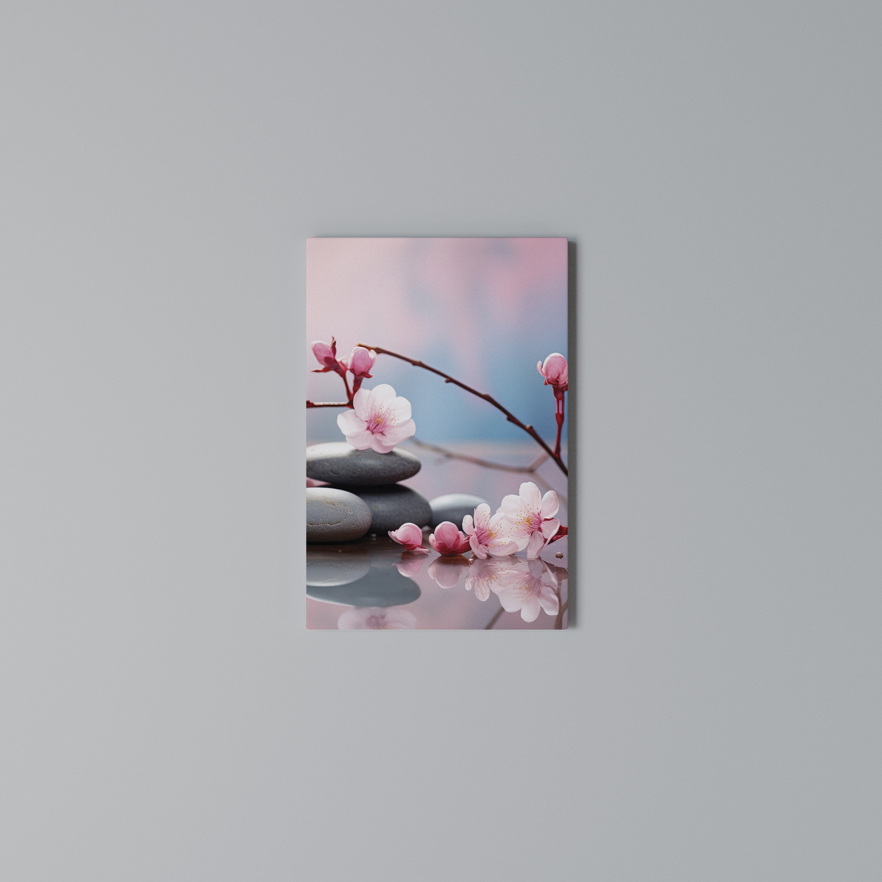 BALANCE OF NATURE Vertical Canvas Print