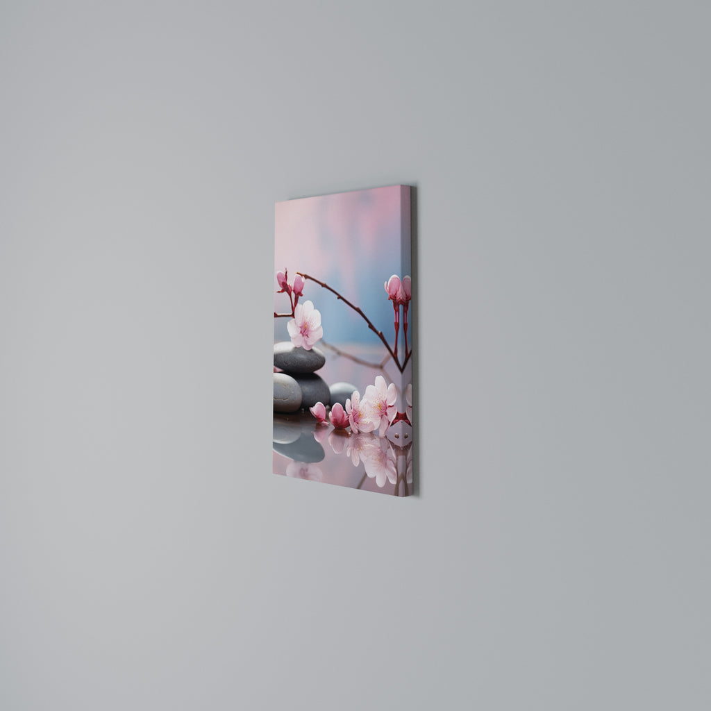 BALANCE OF NATURE Vertical Canvas Print
