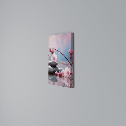 BALANCE OF NATURE Vertical Canvas Print