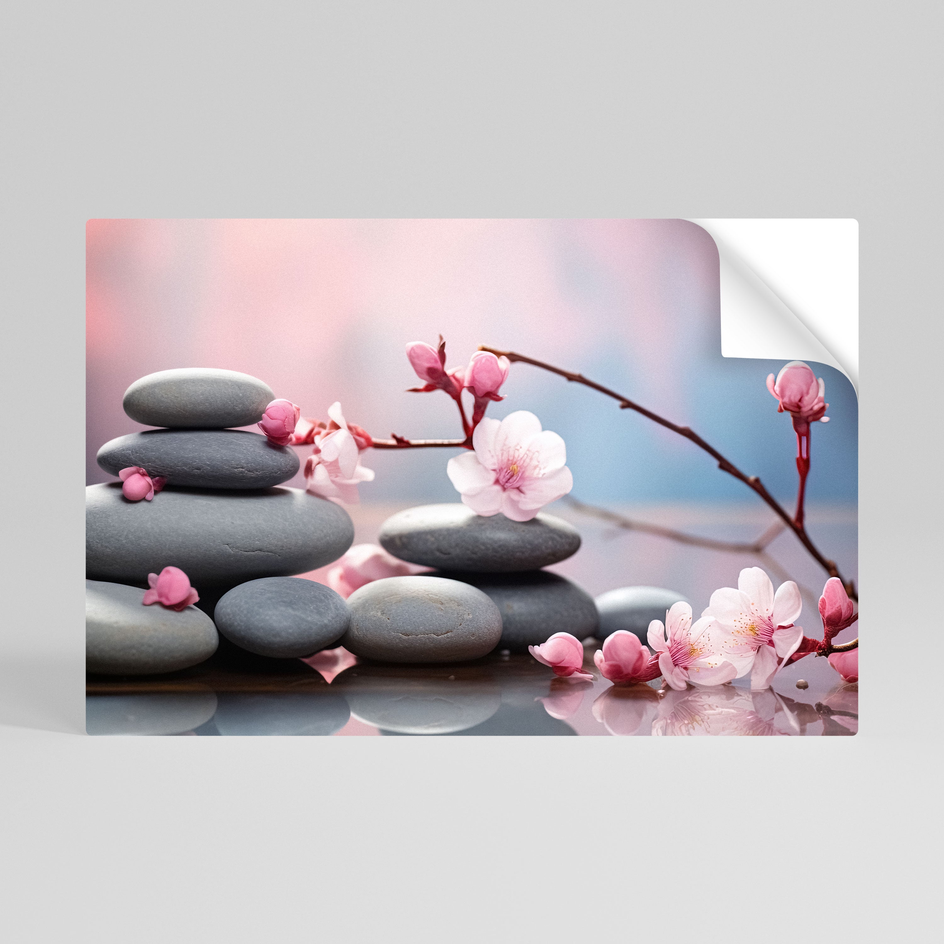 Affiche horizontale autocollante « ÉQUILIBRE DE LA NATURE »