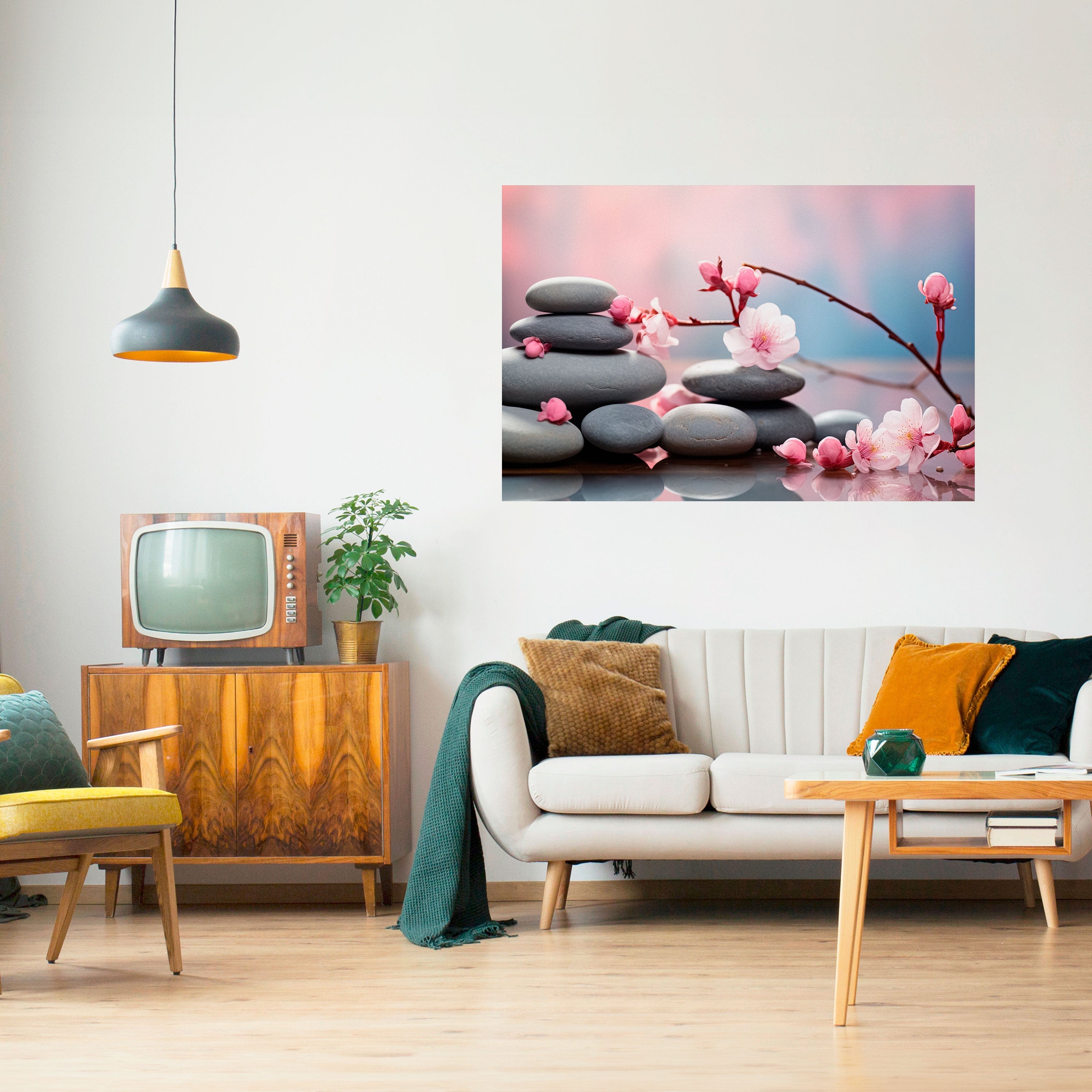 Affiche horizontale autocollante « ÉQUILIBRE DE LA NATURE »