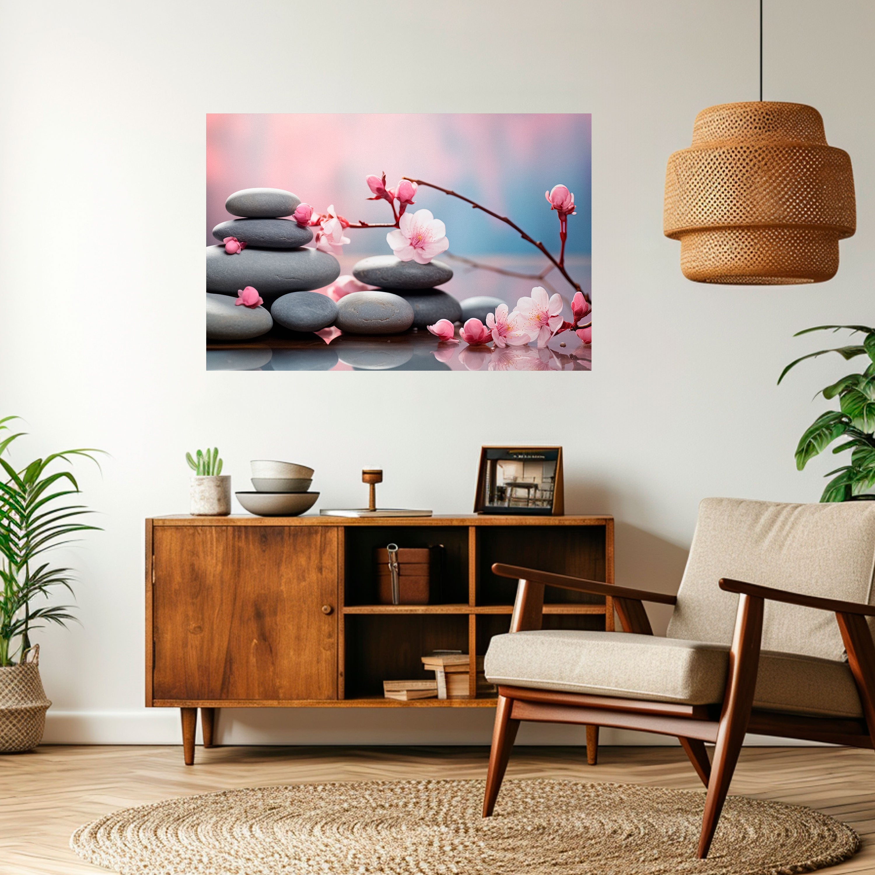 Affiche horizontale autocollante « ÉQUILIBRE DE LA NATURE »