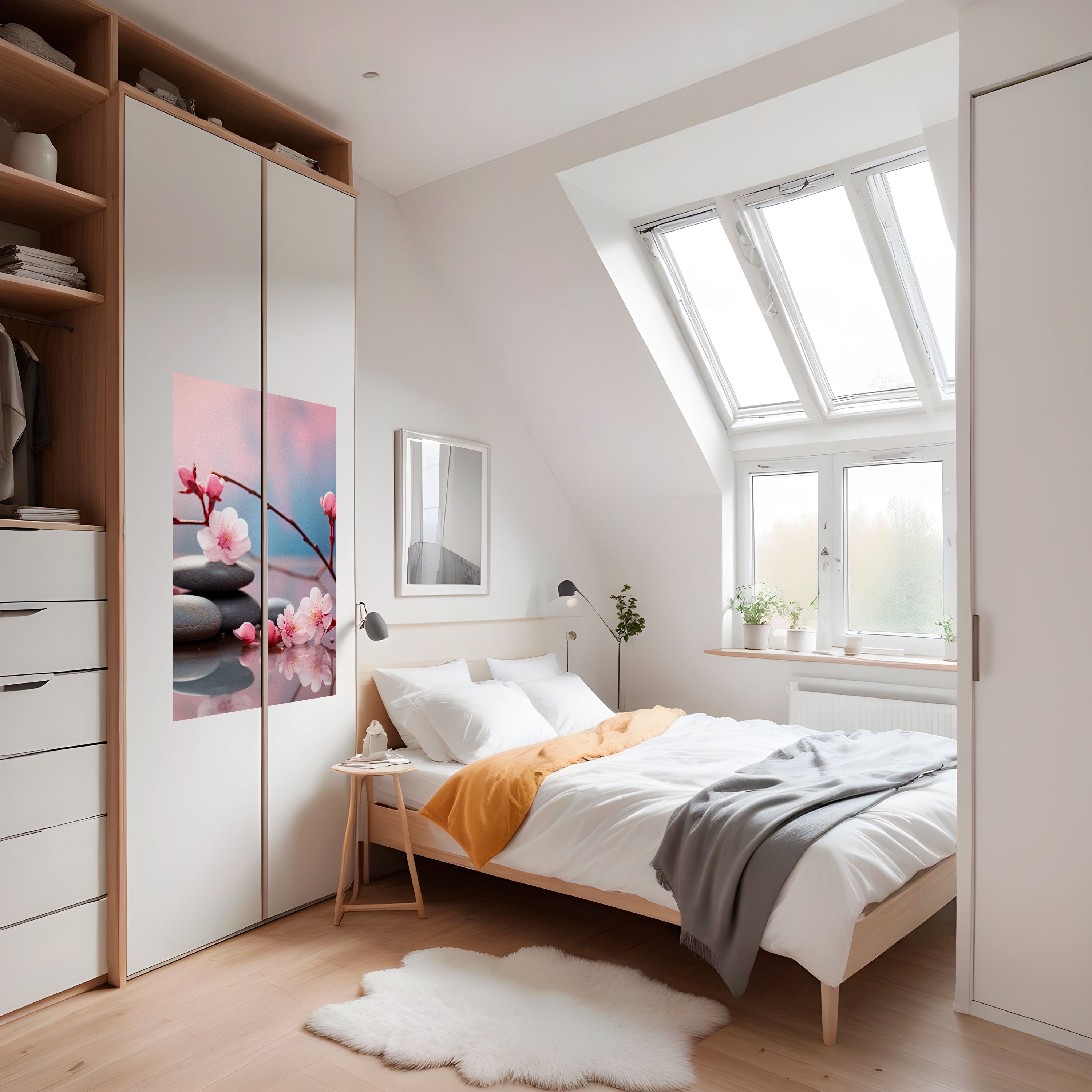 Affiche verticale autocollante « ÉQUILIBRE DE LA NATURE »