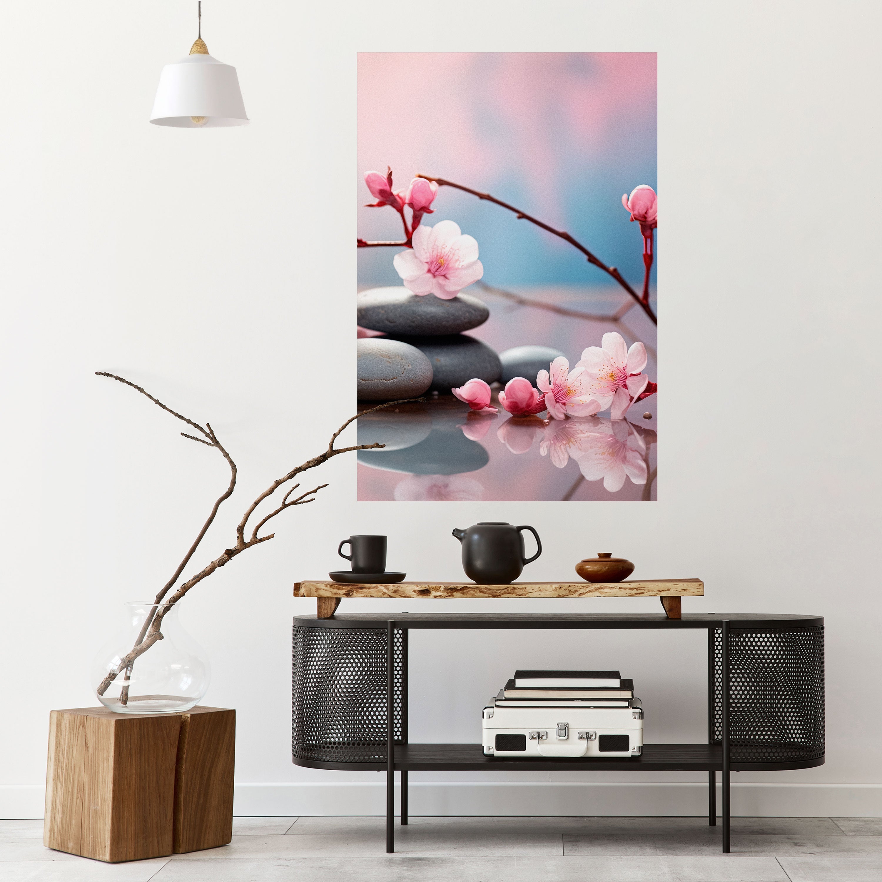 Affiche verticale autocollante « ÉQUILIBRE DE LA NATURE »