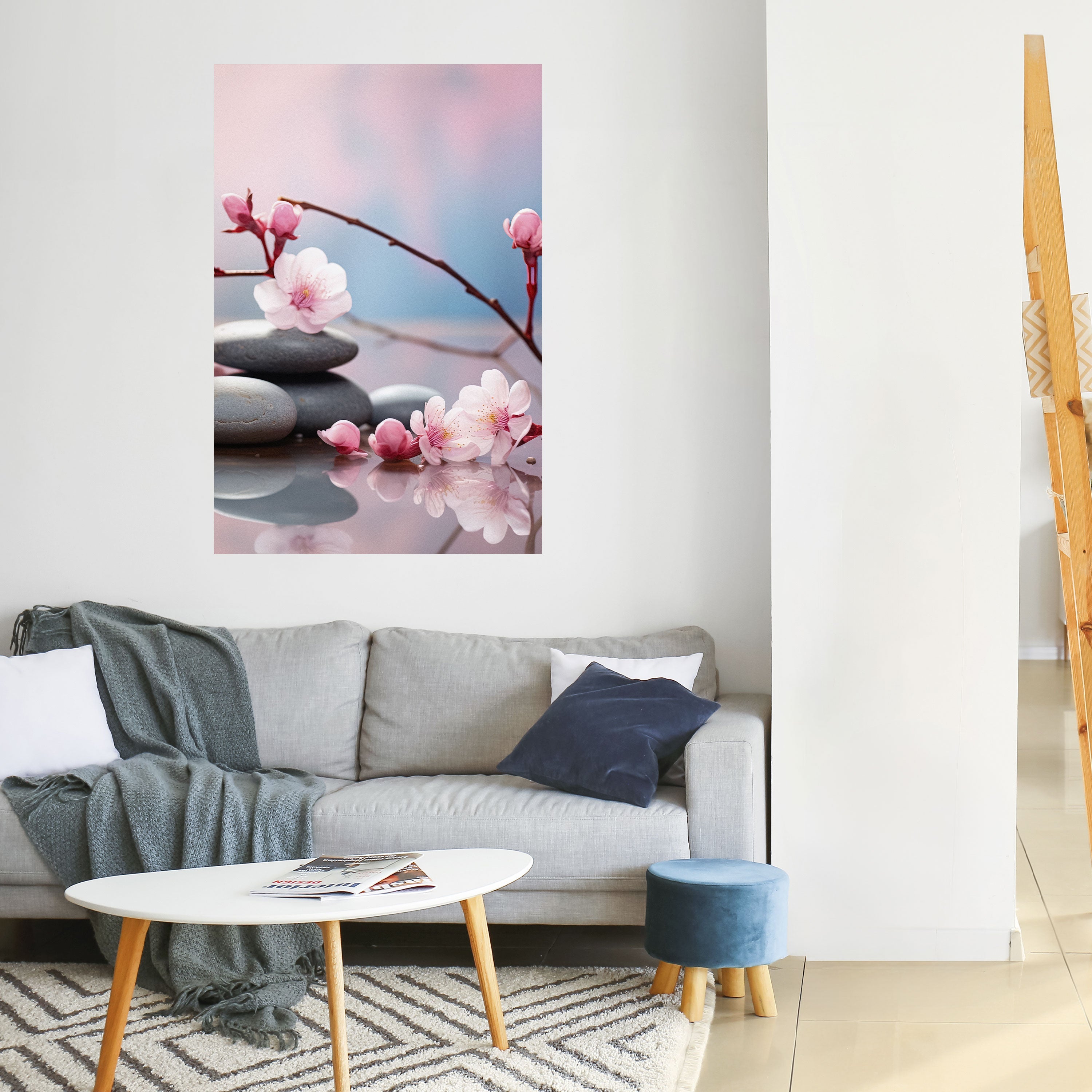 Affiche verticale autocollante « ÉQUILIBRE DE LA NATURE »