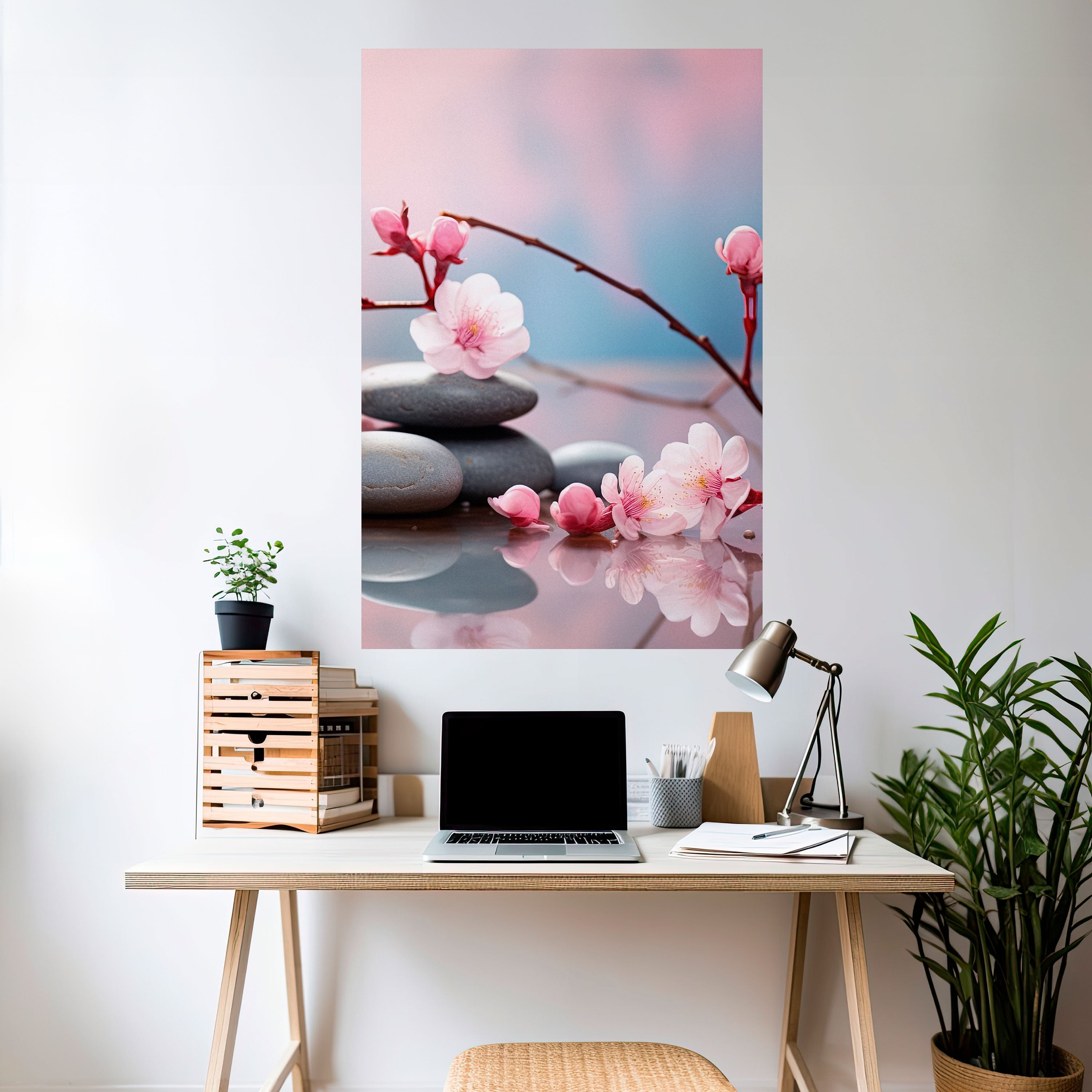 Affiche verticale autocollante « ÉQUILIBRE DE LA NATURE »