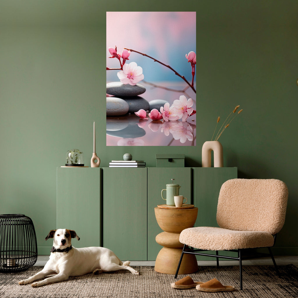 BALANCE OF NATURE Peel and Stick Vertical Poster