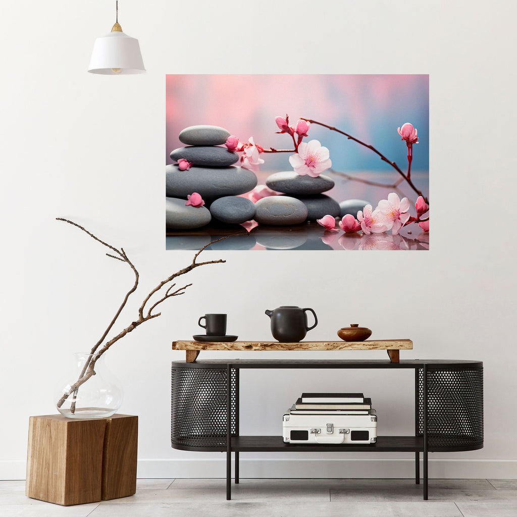 Affiche horizontale autocollante « ÉQUILIBRE DE LA NATURE »