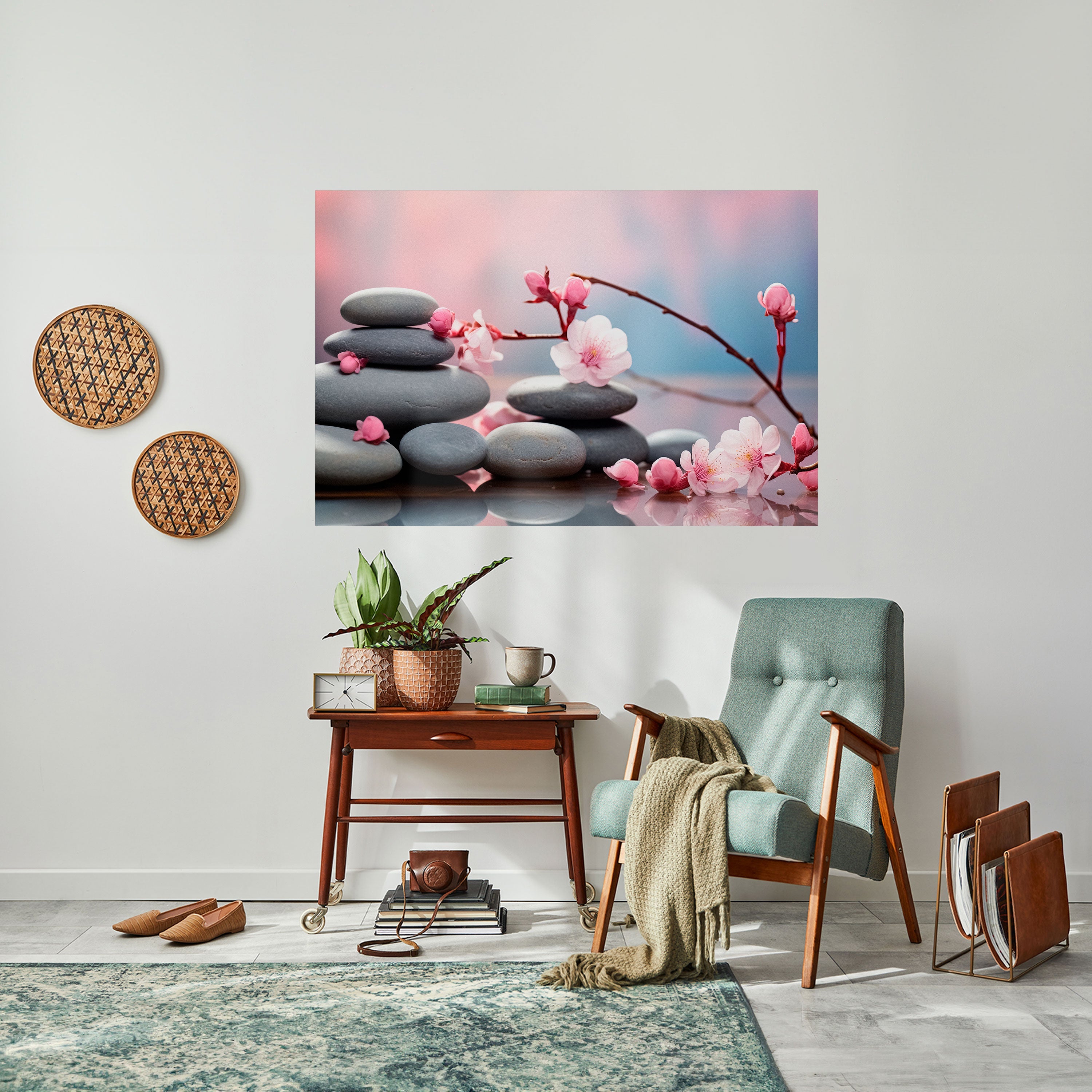 Affiche horizontale autocollante « ÉQUILIBRE DE LA NATURE »