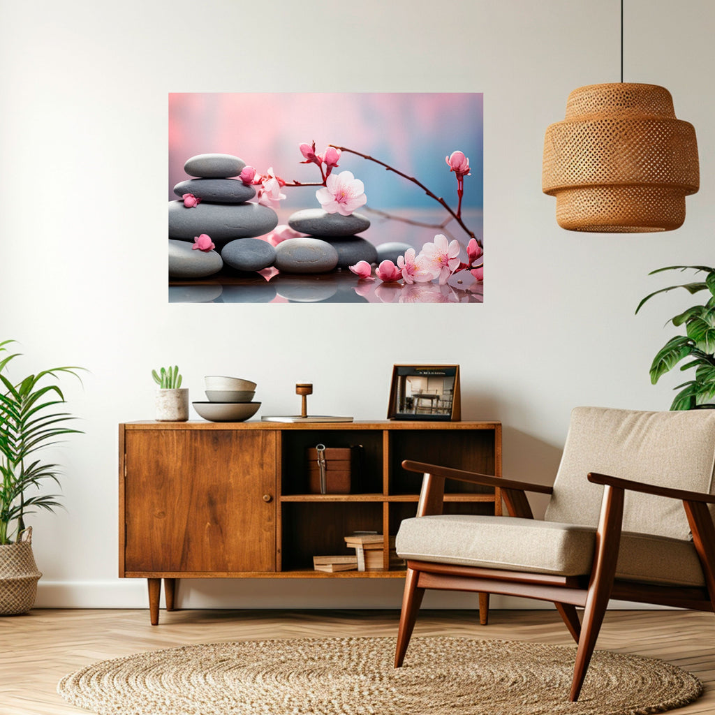 Affiche horizontale autocollante « ÉQUILIBRE DE LA NATURE »