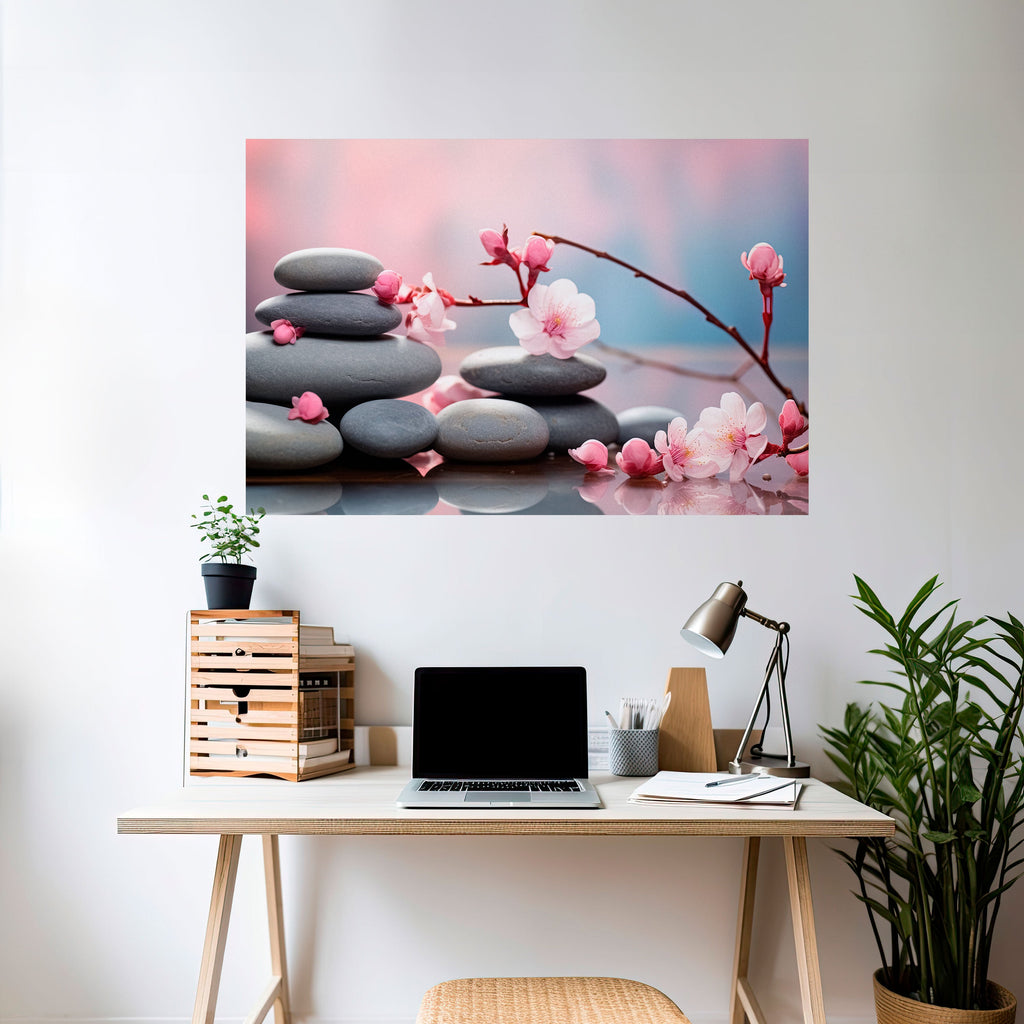 Affiche horizontale autocollante « ÉQUILIBRE DE LA NATURE »