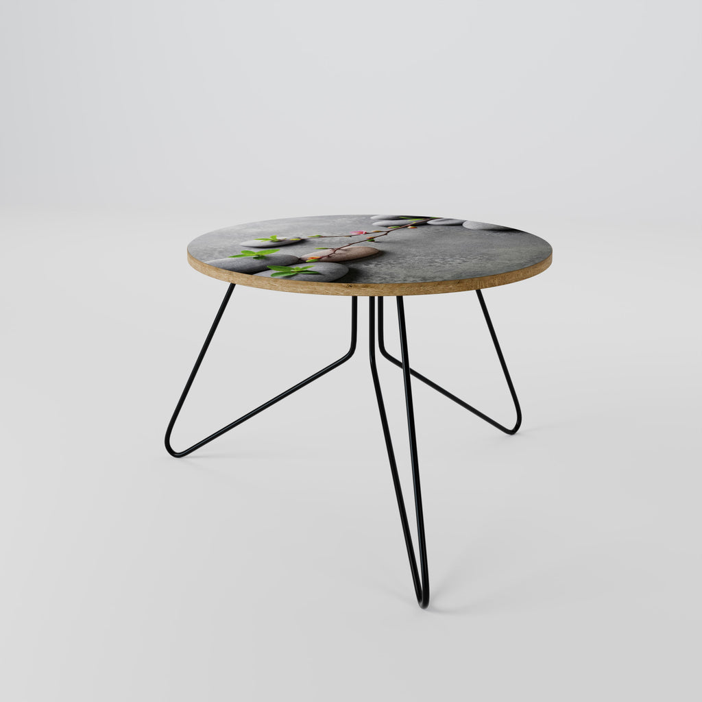 Table basse STONES AND BLOSSOMS 60