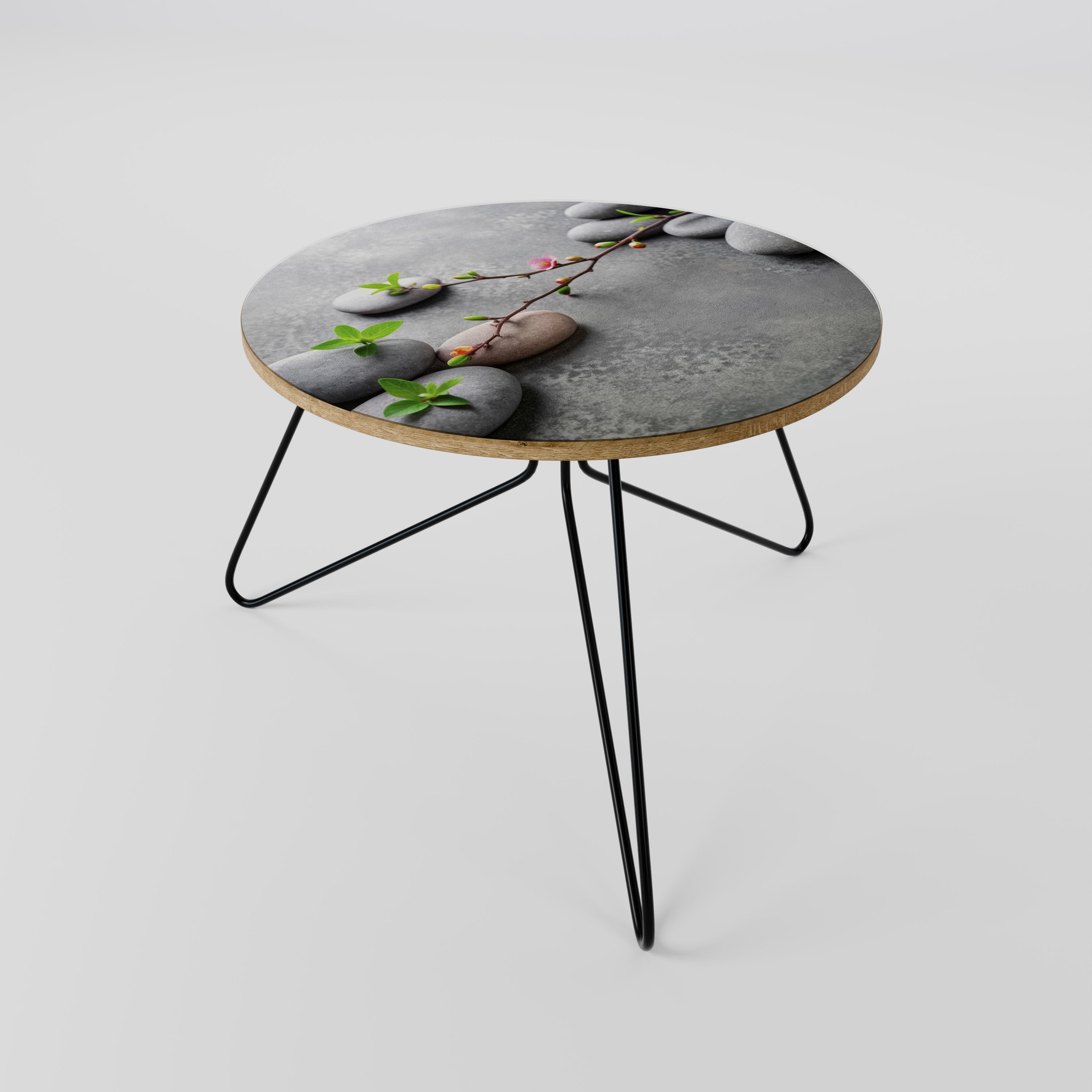 Table basse STONES AND BLOSSOMS 60