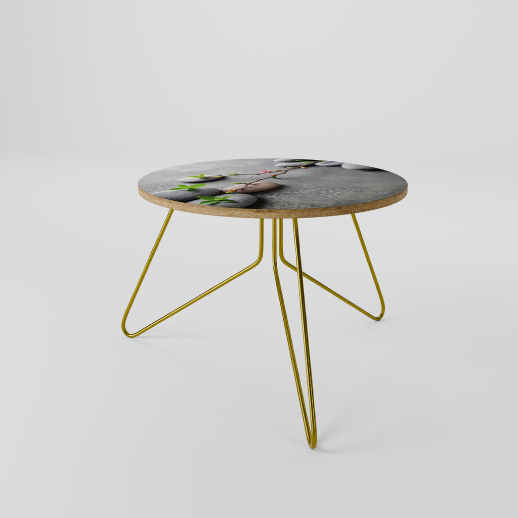 Table basse STONES AND BLOSSOMS 60