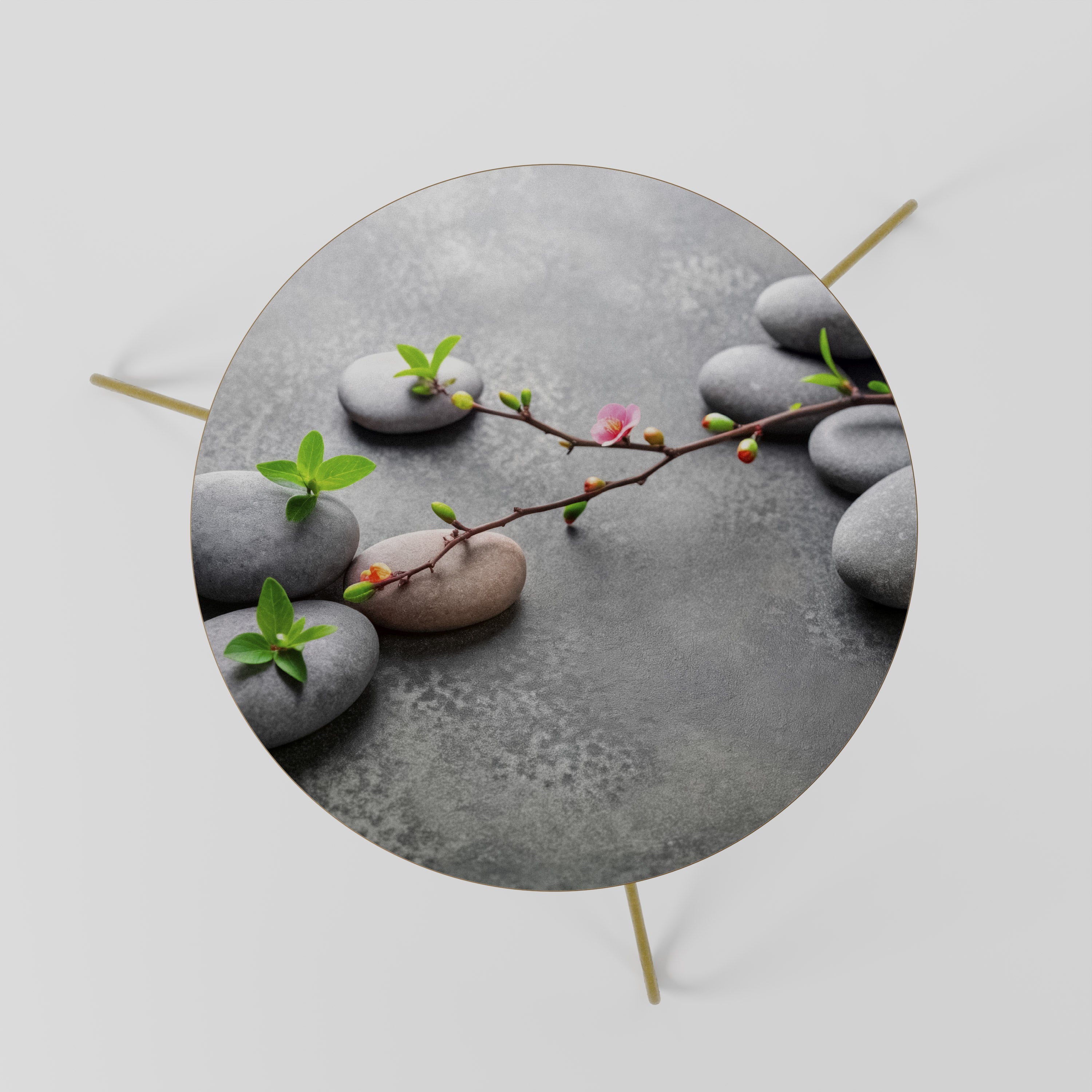 Table basse STONES AND BLOSSOMS 60