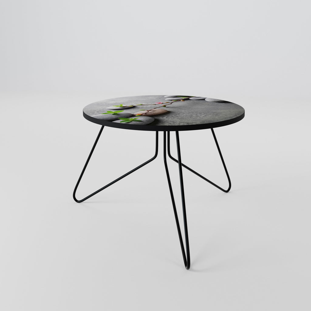 Table basse STONES AND BLOSSOMS 60