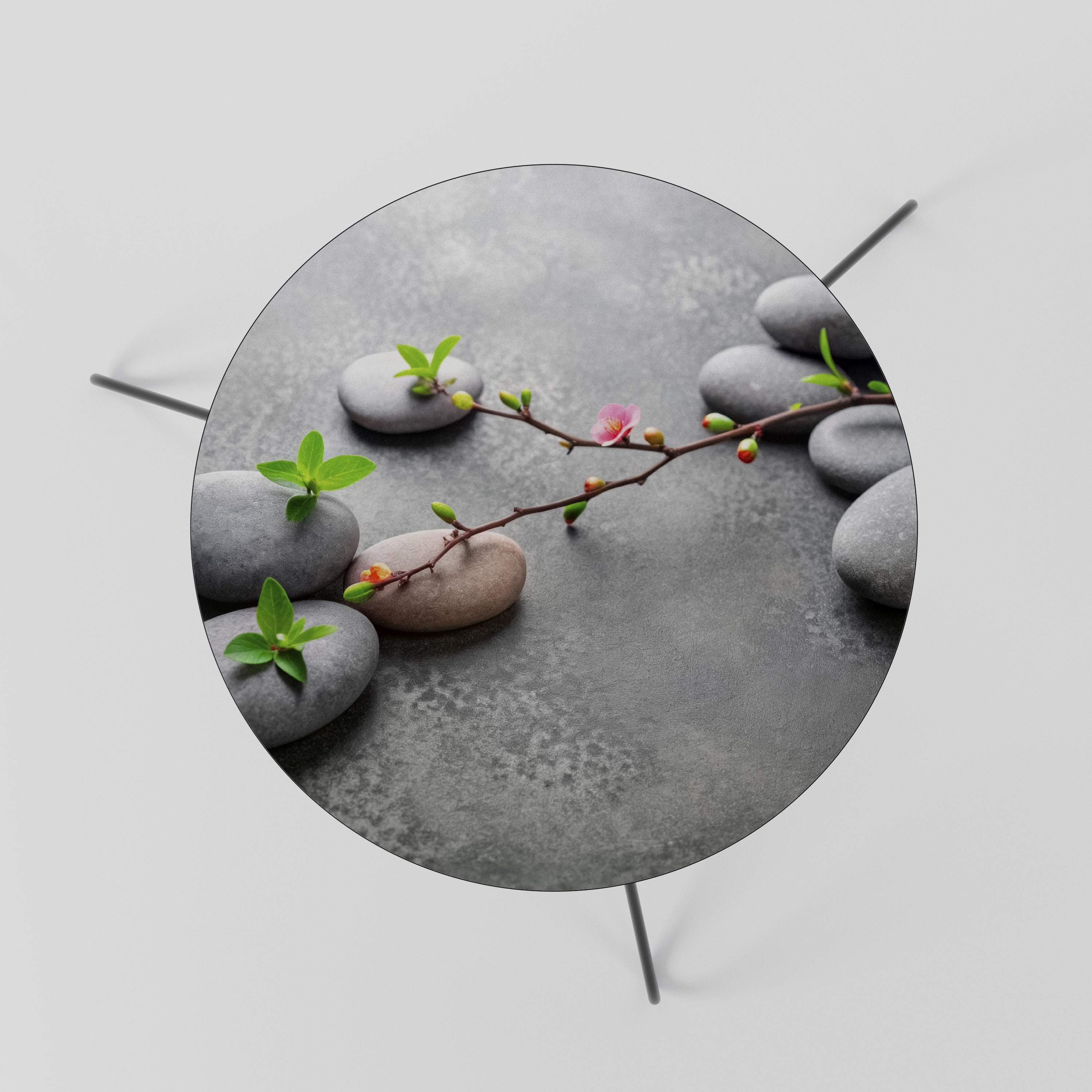 Table basse STONES AND BLOSSOMS 60