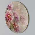 PEONY WHISPER Round Wall Art