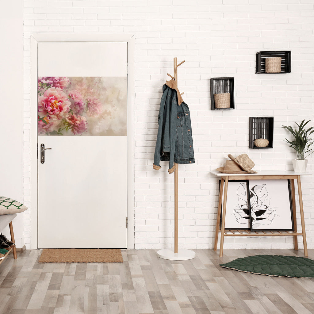 Affiche horizontale autocollante PEONY WHISPER